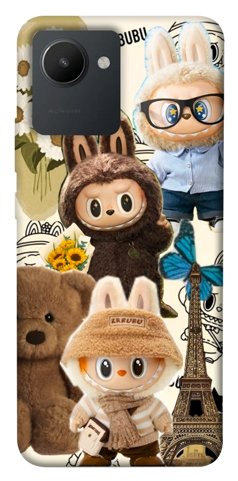 Чохол Labubu mood для Realme C30