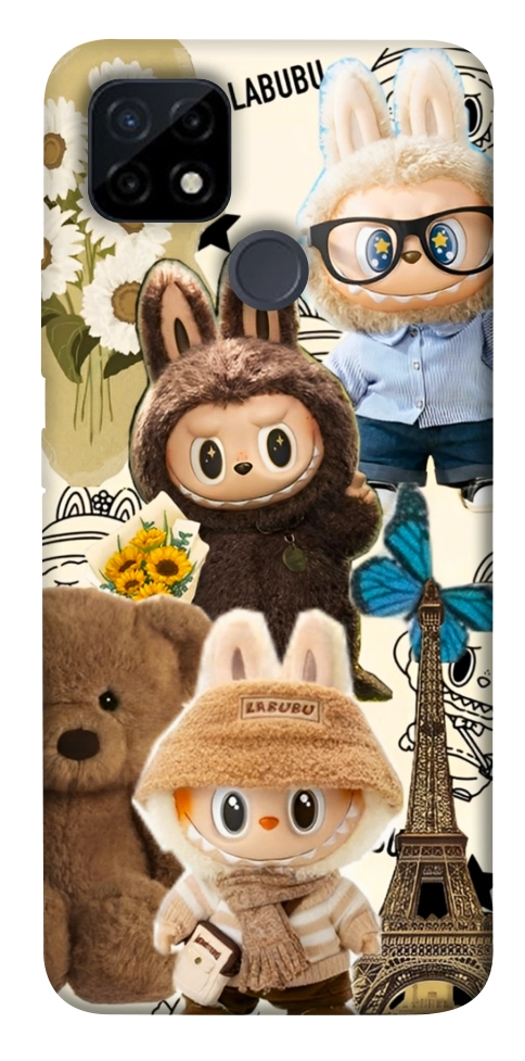 Чехол Labubu mood для Realme C12