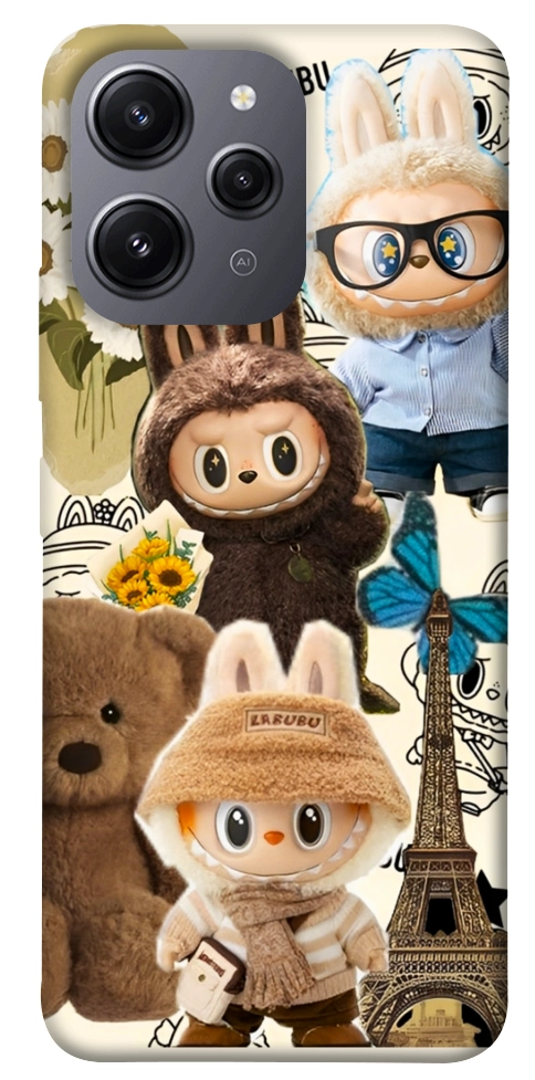 Чохол Labubu mood для Xiaomi Redmi 12