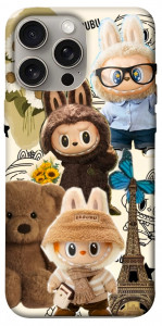 Чехол Labubu mood для iPhone 15 Pro Max