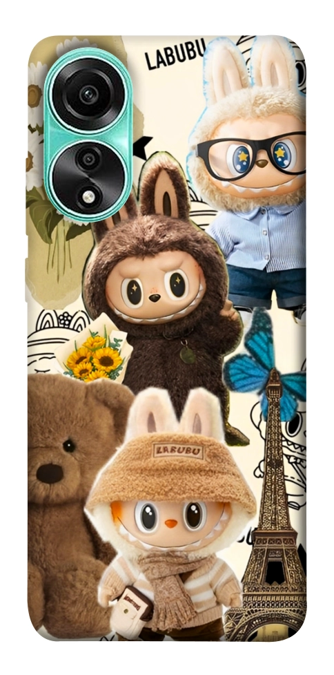 Чохол Labubu mood для Oppo A78 4G