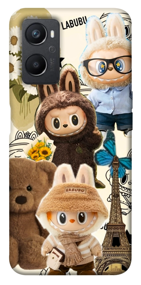Чехол Labubu mood для Oppo A36