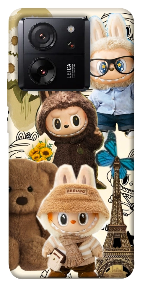 Чехол Labubu mood для Xiaomi 13T Pro
