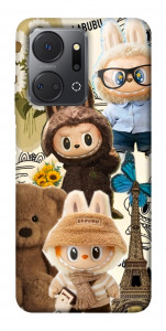 Чехол Labubu mood для Huawei Honor X7a