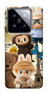 Чохол Labubu mood для Xiaomi 14 Pro