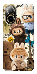 Чохол Labubu mood для Realme C67 4G