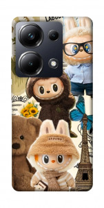 Чохол Labubu mood для Xiaomi Poco M6 Pro 4G