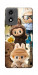 Чохол Labubu mood для Motorola Moto E14