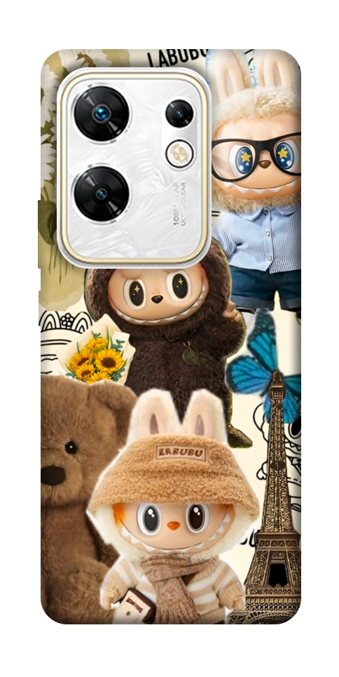 Чехол Labubu mood для Infinix Zero 30 4G
