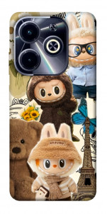 Чохол Labubu mood для TECNO Spark Go 2024