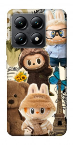 Чехол Labubu mood для Xiaomi 14T