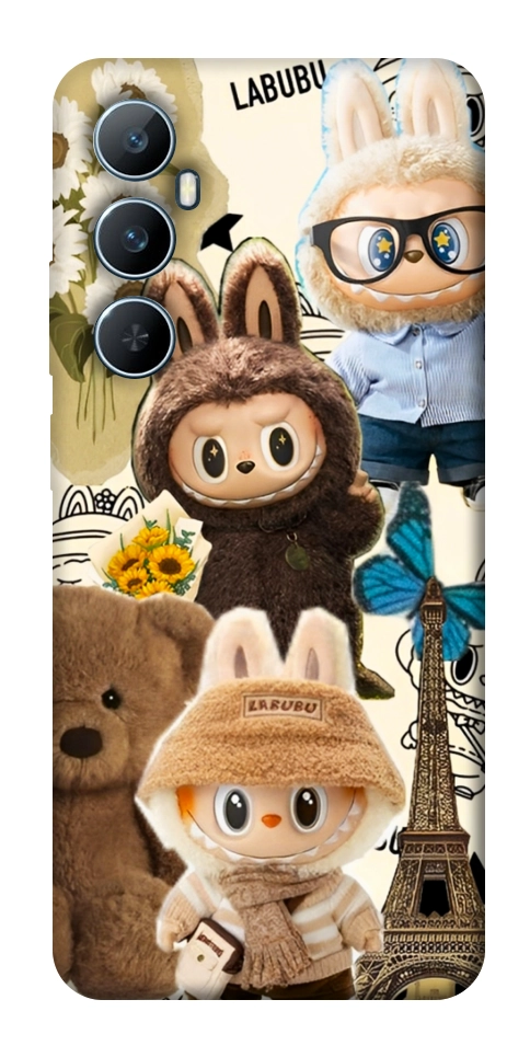 Чохол Labubu mood для Realme C65 4G
