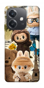 Чохол Labubu mood для Oppo A3 4G