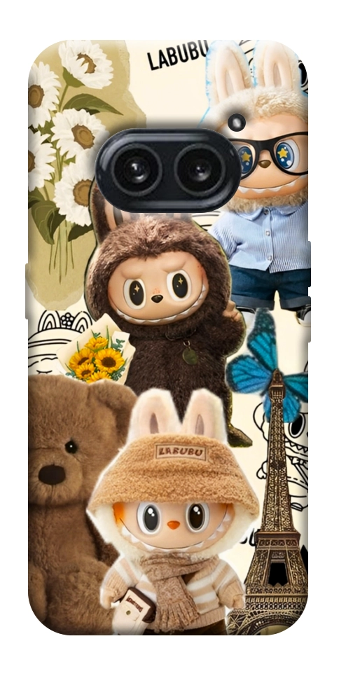 Чехол Labubu mood для Nothing Phone (2a)