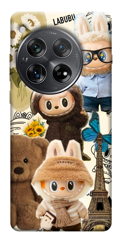Чехол Labubu mood для OnePlus 12