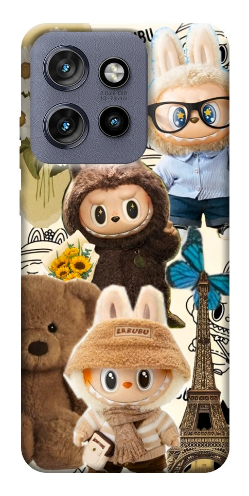 Чохол Labubu mood для Motorola Edge 50 Neo