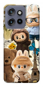 Чохол Labubu mood для Motorola Edge 50 Neo