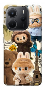Чохол Labubu mood для Xiaomi Redmi Note 14 4G (Europe version)