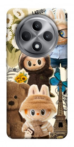 Чохол Labubu mood для Oppo Reno 12 F 4G