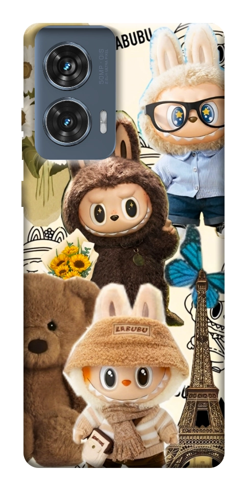Чехол Labubu mood для Motorola Edge 50 Fusion
