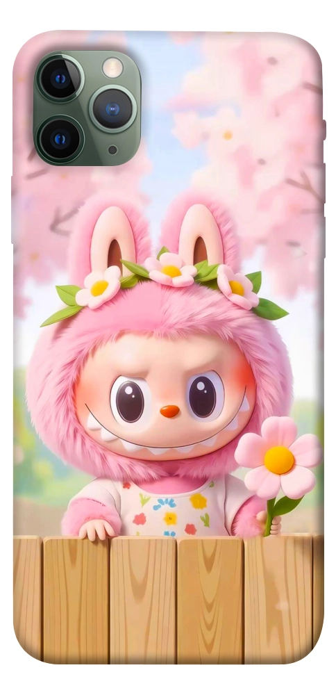 Чехол Labubu flower для iPhone 11 Pro Max