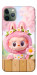 Чехол Labubu flower для iPhone 11 Pro
