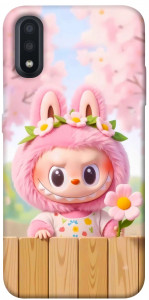 Чохол Labubu flower для Galaxy A01