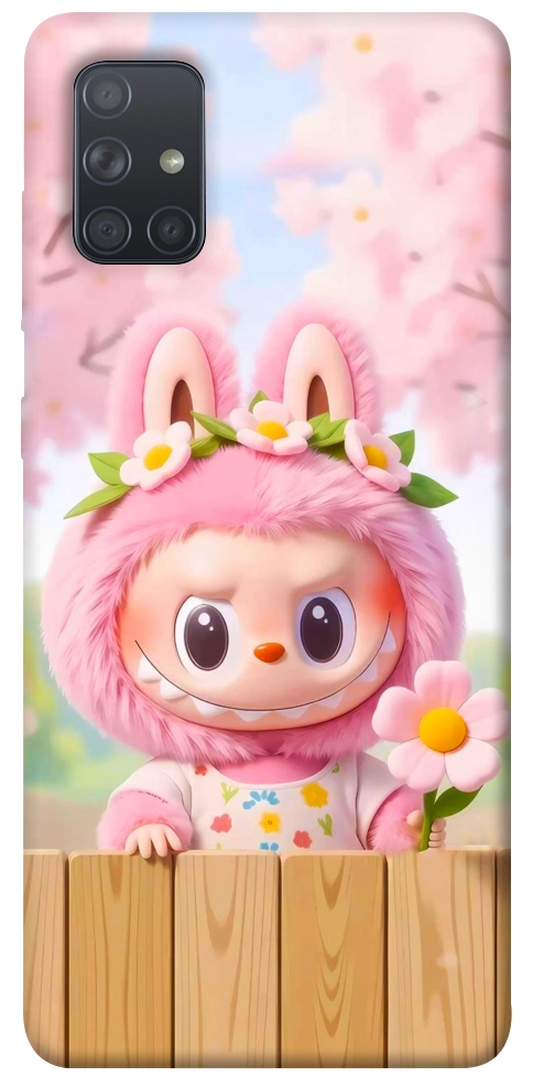 Чехол Labubu flower для Galaxy A71 (2020)