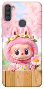 Чохол Labubu flower для Galaxy A11 (2020)