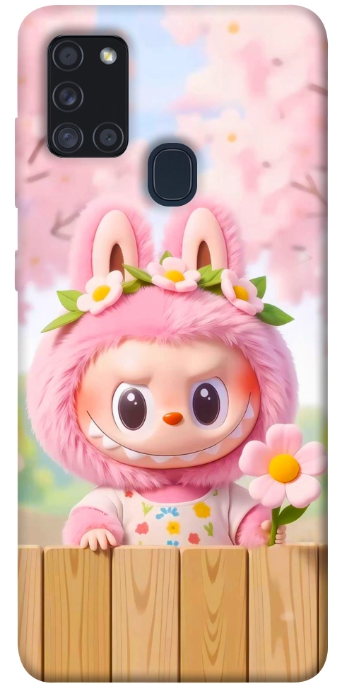 Чехол Labubu flower для Galaxy A21s (2020)