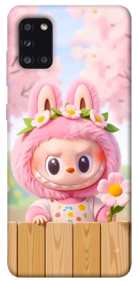 Чохол Labubu flower для Galaxy A31 (2020)