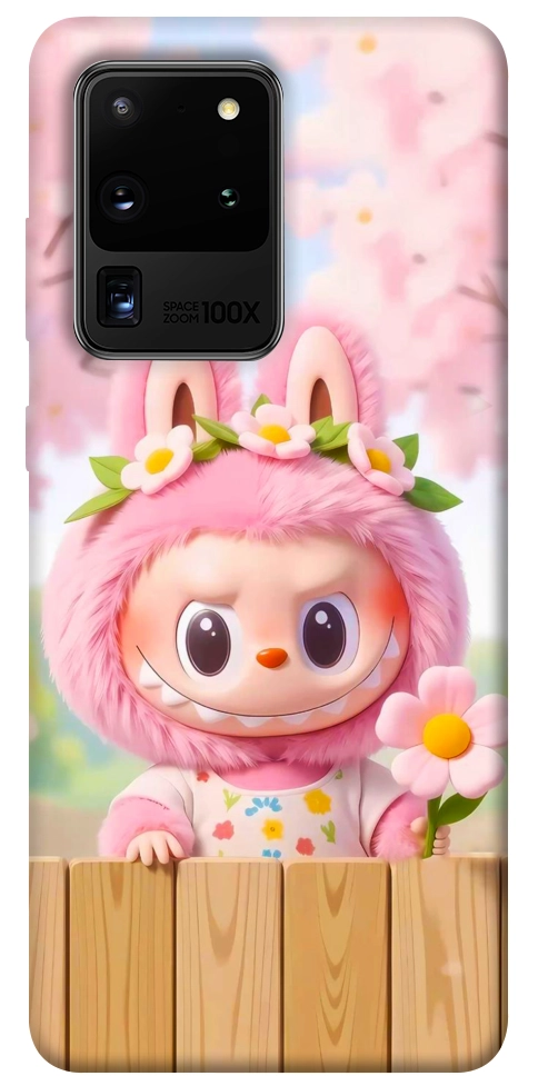 Чехол Labubu flower для Galaxy S20 Ultra (2020)