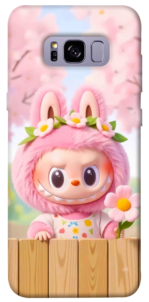 Чохол Labubu flower для Galaxy S8+