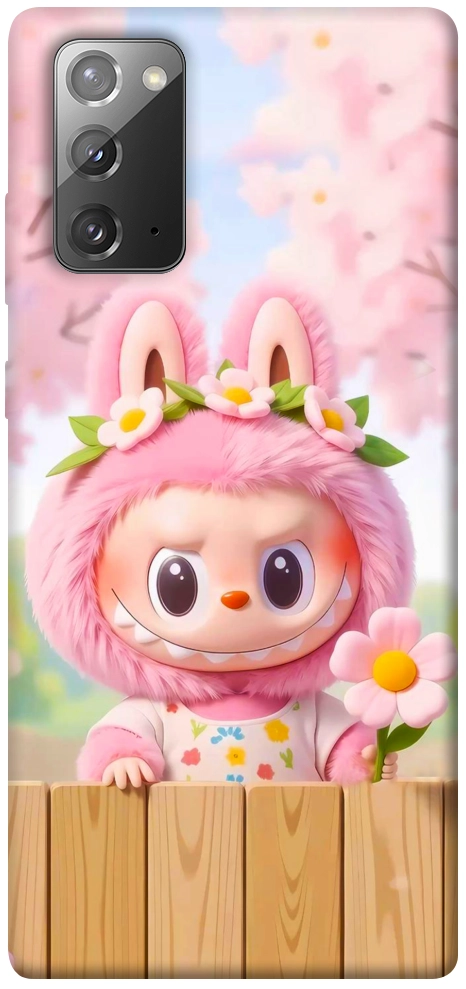 Чохол Labubu flower для Galaxy Note 20