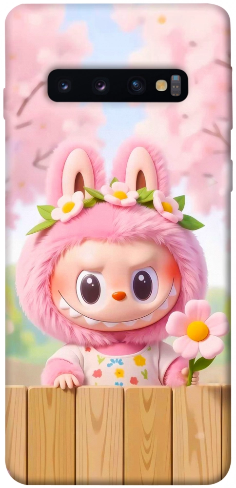 Чехол Labubu flower для Galaxy S10 (2019)