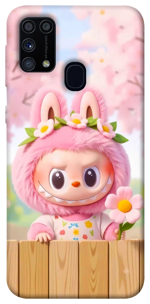 Чохол Labubu flower для Galaxy M31 (2020)