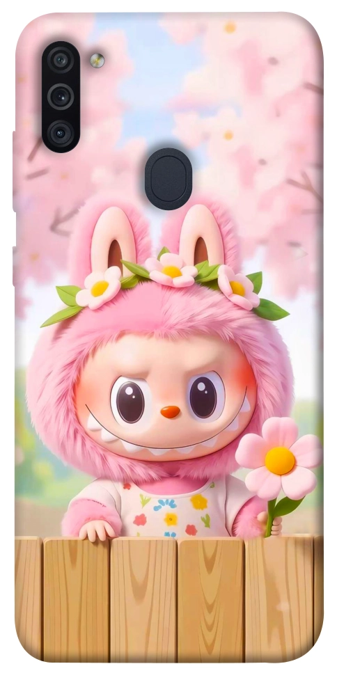 Чохол Labubu flower для Galaxy M11 (2020)