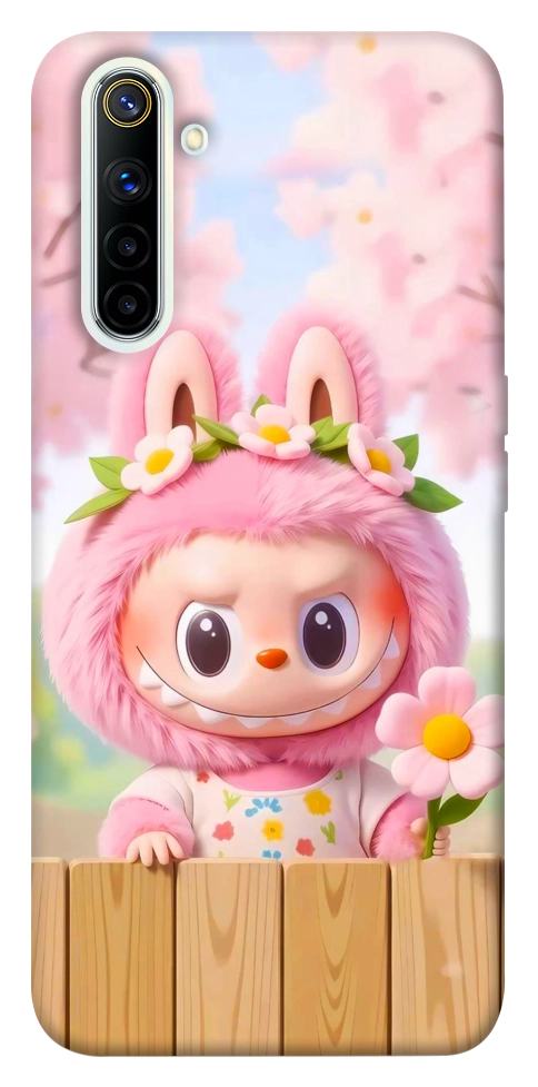 Чехол Labubu flower для Realme 6