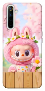 Чехол Labubu flower для Realme 6