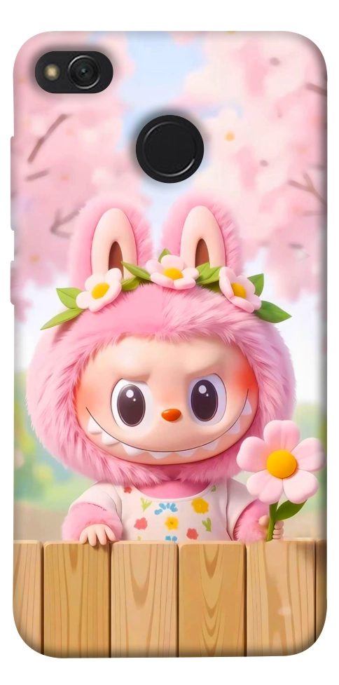 Чохол Labubu flower для Xiaomi Redmi 4X