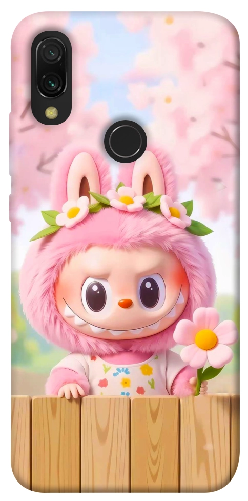 Чехол Labubu flower для Xiaomi Redmi 7