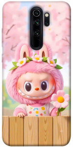 Чехол Labubu flower для Xiaomi Redmi Note 8 Pro