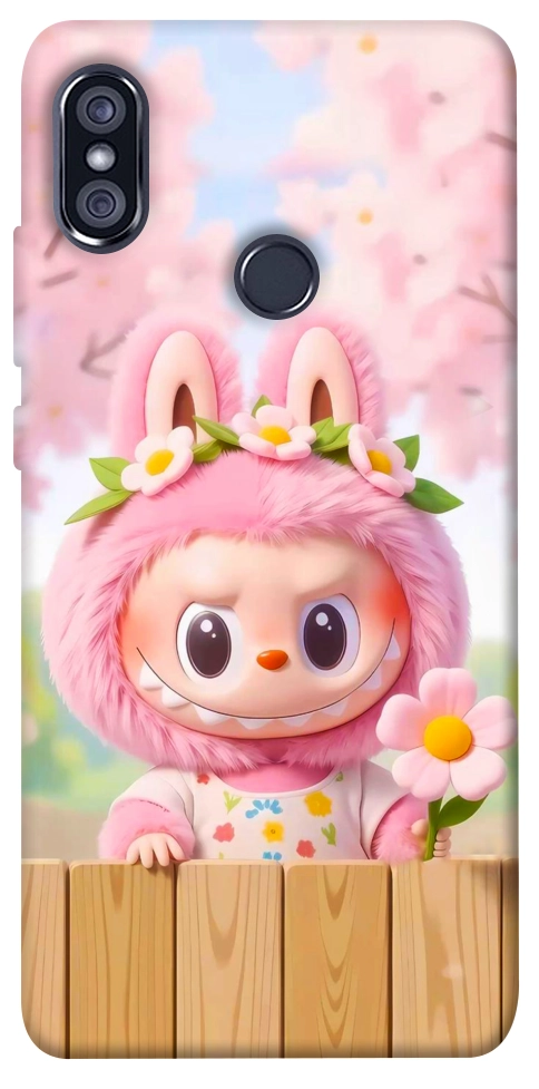 Чохол Labubu flower для Xiaomi Redmi Note 5 (Dual Camera)