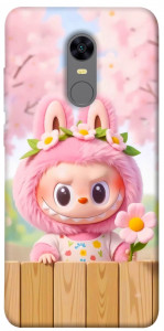 Чехол Labubu flower для Xiaomi Redmi Note 5 (Single Camera)