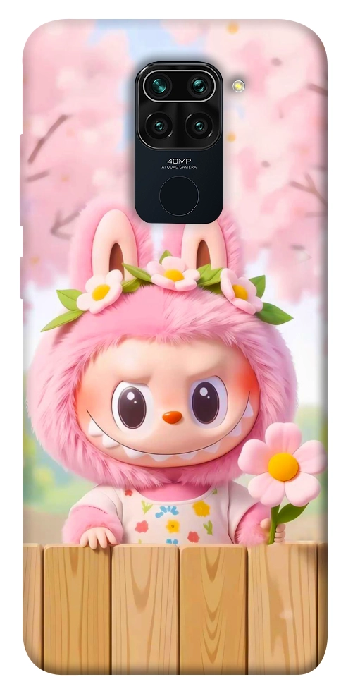 Чехол Labubu flower для Xiaomi Redmi 10X