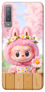 Чехол Labubu flower для Galaxy A7 (2018)