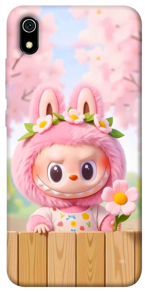 Чохол Labubu flower для Xiaomi Redmi 7A