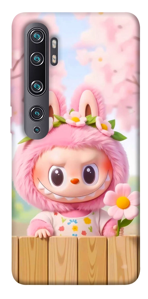 Чехол Labubu flower для Xiaomi Mi Note 10