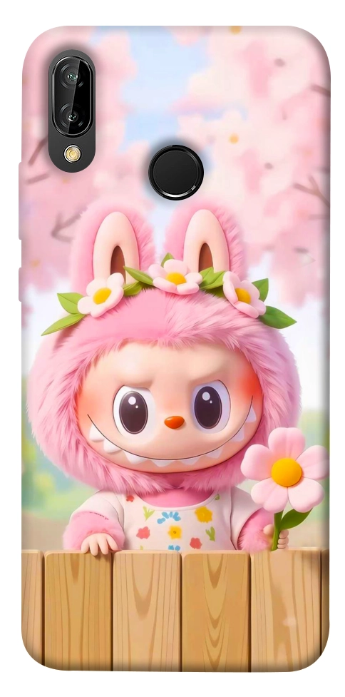 Чехол Labubu flower для Huawei P20 Lite