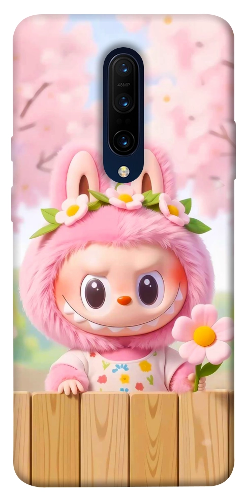 Чехол Labubu flower для OnePlus 7 Pro